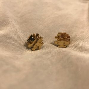 Gold Tory Burch earrings